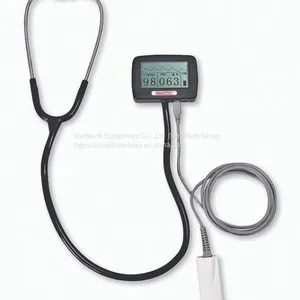 Hot Sale Visual Multi-Function Electronic Stethoscope Meditech Vs2, With SpO2 ECG Wave thumbnail-1