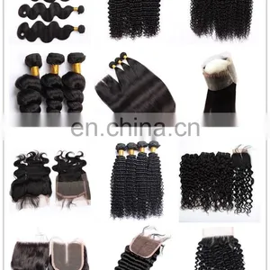 Raw Malaysian Hair Extension Body Wave Cuticle Aligned Free Sample Hair Bundles thumbnail-5