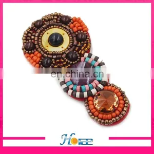 Handmade Lady Sandal Accessories Flip Flop Beads Flower Decoration thumbnail-1