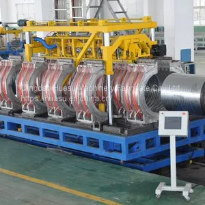 PE DWC Tube Extruder Corrugated Pipe Extrusion Line thumbnail-1