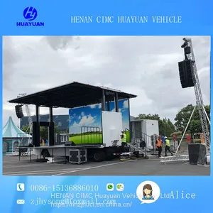 9m Outdoor Mobile Stage Traile for Sale thumbnail-1