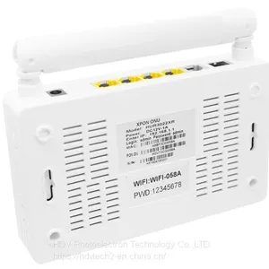 XPON Both Gpon and Epon ONU 1GE 3FE Phone for Family Gateway WIFI With 2 Antennas thumbnail-2