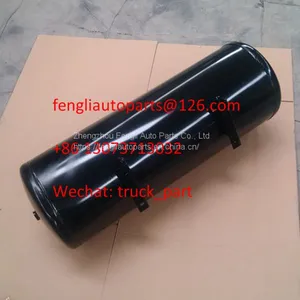 Truck Brake System 40L Black Powder Coated Tralier Steel Air Tanks thumbnail-3