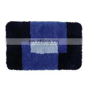 Custom Printed Water Absorption Anti Slip Microfiber Toilet Bathroom Foot Mat Set thumbnail-3