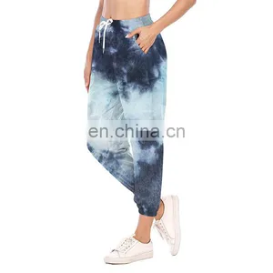 LAITE TR2021 Women Plus Size Pants Ladies Tie Dyed Trousers Women's Trousers thumbnail-7