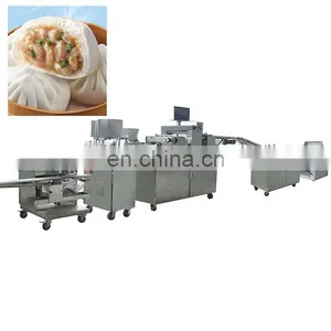 Shanghai Longyu Steamed Round Bread/ Bun Baozi Momo Making Machine Bun Production Line thumbnail-3