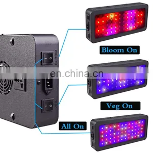 Double Switch Full Spectrum 1200W LED Plant Grow Light For Veg And Flower Growing Light thumbnail-6