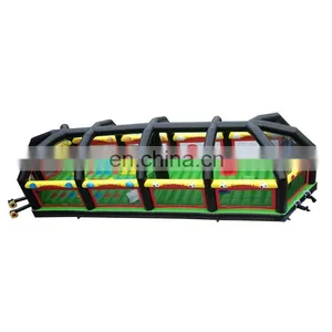 All In One Inflatable Sports Arena Bouncer Backyard Combi Sport Game Court Twister Joust Poles Bouncy Jumping Bounce House thumbnail-2