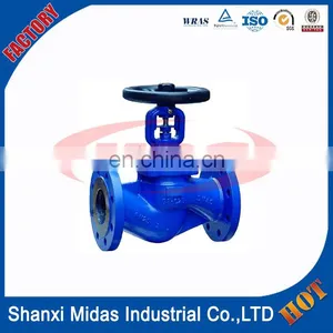 DIN3202 F1 Cast Iron Rising Stem Globe Valve DN50 PN16 thumbnail-3