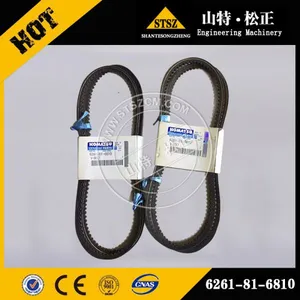 6732-61-3870 BELT It is Suitable for Komatsu SA6D102 Engine Model thumbnail-1