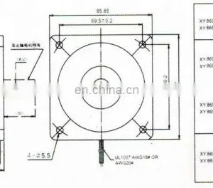 48v High Brushless dc Motor Low Power Electrical Motor XY86 thumbnail-3