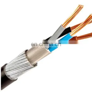 Pay Later Copper Conductor PVC Insulated Steel Wire Armoured 4x25mm2 SWA PVC Sheathed Power Cable thumbnail-1