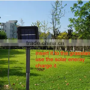 Solar Powered Led String Light for Christmas and Garden Decoration With Solar Pannel thumbnail-6