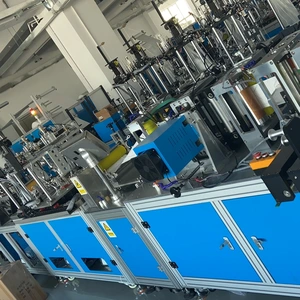 High Quality Full Automatic Cup Shape Face Mask Making Machine 3d Dust Mask Machine thumbnail-3