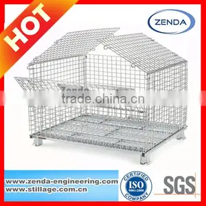 Wire Mesh Cage With Lid thumbnail-1