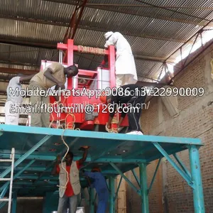 Complete Set Maize Corn Flour Milling Machine Garri Processing Machine Atta Chakki Machine thumbnail-1