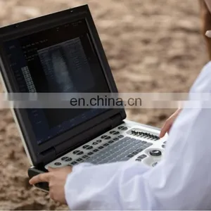 Veterinary Ultrasound Scanner Portable Color 3d Ultrasound Machine Electric Ce Mobile Trolley or Carrying Bag 24 15 LCD Monitor thumbnail-3