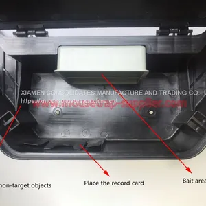 Lockable Plastic Rodent Mouse Trap Rat Bait Station Box thumbnail-5