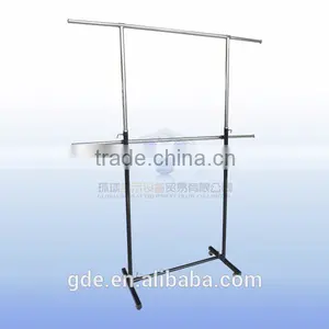 Metal Fashion Retail Clothing Displays Rack/shelf Adjustable thumbnail-1