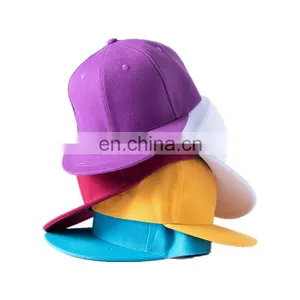 High Quality Cheap Price Cap Custom Logo Printed Snapback Hats Sports Hip Hop Snapback Cap thumbnail-1