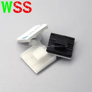 Factory Direct Sale Nylon Self Adhesive Cable Clamp Plastic Cable Organizer thumbnail-2