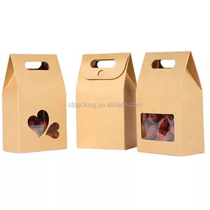 Custom Shopping Packaging Kraft Paper Bags thumbnail-2