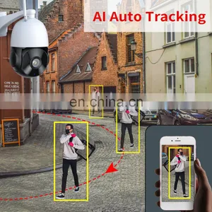 2MP Wireless WIFI Security IP Network Camera 5X Zoom 1080P H PTZ Outdoor Home Surveillance Dome Cam CCTV 50M IR Night Vision thumbnail-4