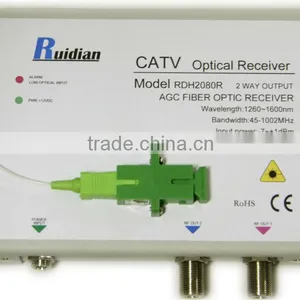 FTTH Two Ways CATV Fiber Optic AGC Receiver Price thumbnail-1