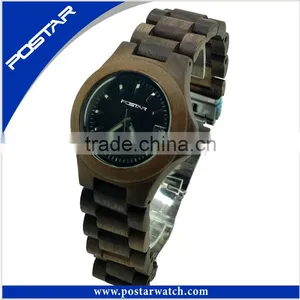 Unisex Casual Chic Beautiful Nature Wood Watch thumbnail-2