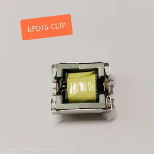 EFD15 Transformer Clips, EFD15 Transformer Clamp, SMD Transformer Core Shielding Clip, Stainless Steel Material, Surface Cleaning. thumbnail-2