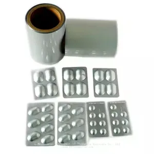 Printed Half Hard Foil Pharmaceutical Blister Medicinal Packaging thumbnail-2