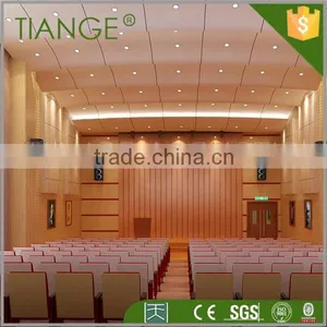 Music Hall Soundproof Wood Grooved Acoustic Panel thumbnail-1