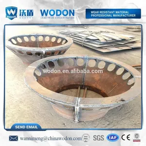 Chromium Carbide Overlay Wear Plate Steel Heat Resistance for Mining Cement and Power Conveyor thumbnail-3
