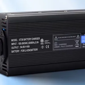 12V-72V Universal Battery Charger for Electric Scooters, Ebikes & Forklifts - Lead Acid/Li-ion Compatible thumbnail-2
