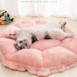 Winter Soft Warm Semi-Enclosed Cat Litter Dog Bed House Indoor Cozy Comfy Pet Cat Bed thumbnail-2