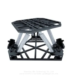 6DOF Full Motion Platform System Hexapod Platform With Universal Joint on Both Ends for Entertaining Simulator thumbnail-4