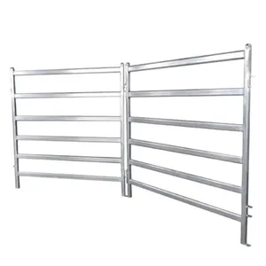 High Quality Waterproof Heavy Duty Galvanized Corral Cattle Horse Cow Sheep Fence Panels Fencing thumbnail-5