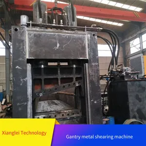 Xianglei Technology Processed Y-180 Hydraulic Gantry Shear, Remote-controlled Gantry-type Metal Shearing Machine thumbnail-1