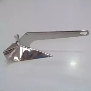 Boat 316 Stainless Steel Marine Grade Delta-Style Anchor Heavy Duty Triangular Anchor Wing Style Triangle Anchor thumbnail-3