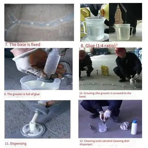 Concrete Hollowing and Delamination Grouting Resin Glue, Floor Crack Grouting Material, Epoxy Grouting Resin Glue thumbnail-3
