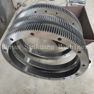 Durable External Gear Slewing Ring Bearing for Marine Offshore Port and Mining Machinery thumbnail-3