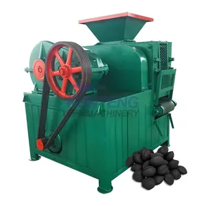 Hot Coconut Shell Horse Manure Charcoal Briquette Making Machine Charcoal Ball Press Machine thumbnail-1