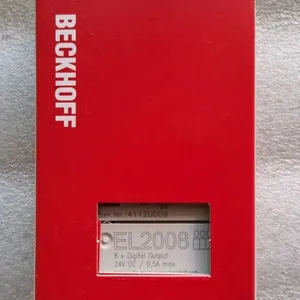 Beckhoff EL2008 EtherCAT Digital Output Terminal 8-Channel 24V DC 0.5A Industrial Automation Module thumbnail-3