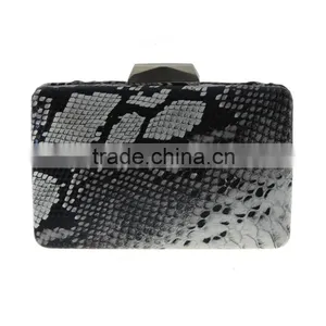 2015 Hot Sale Snake Skin PU Leather Evening Bags thumbnail-1