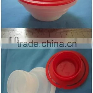 56mm Plastic Screw Cap / Plastic Spout / Twist off Cap for Brake Fluid Manufacture China thumbnail-1