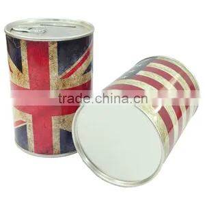 High Quality Custom Coin Bank,metal Coin Box/clear Plastic Box thumbnail-1