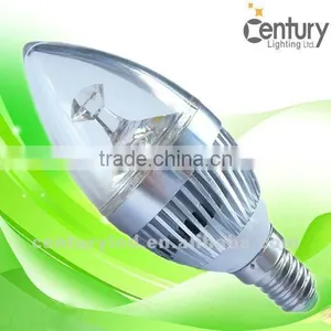 Smd E14 E12 B22 E27 3W LED Candle Bulb Led Candle Light Candle Lamp for Indoor Lighitng thumbnail-1