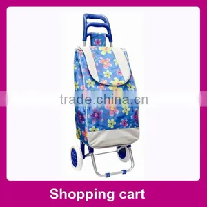 Folding Elderly Use Shopping Cart With Two Wheels thumbnail-1
