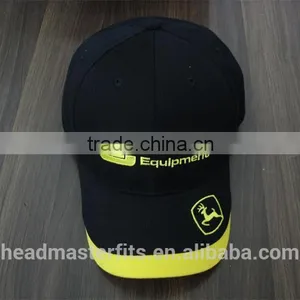 Custom High Quality 6 Panel Embroidery Cotton Golf Hat Baseball Cap thumbnail-2