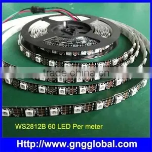 WS2801IC Video Effect Addressable Rgb Led Pixel Strip, 30pcs 5050,DC12V,0.72W, DMX Led Strip, YM thumbnail-1